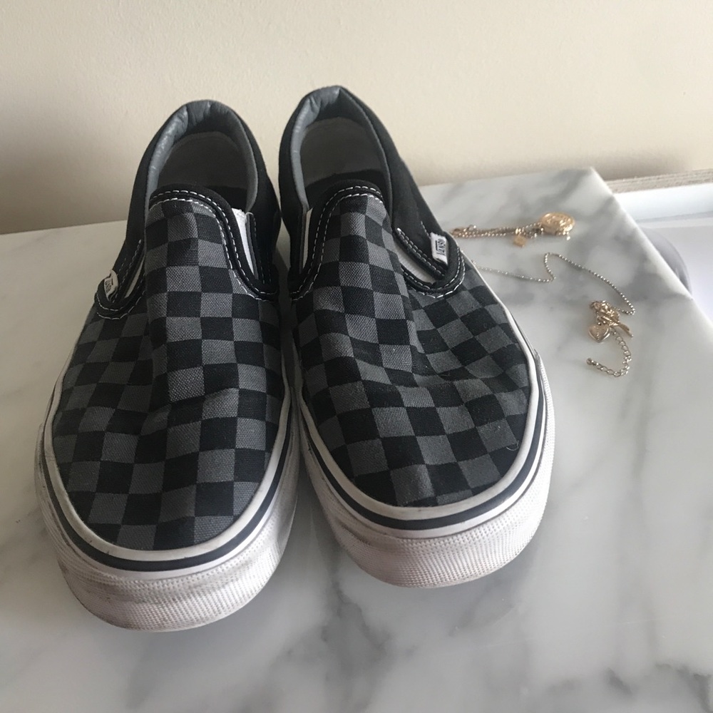 Checkered Vans